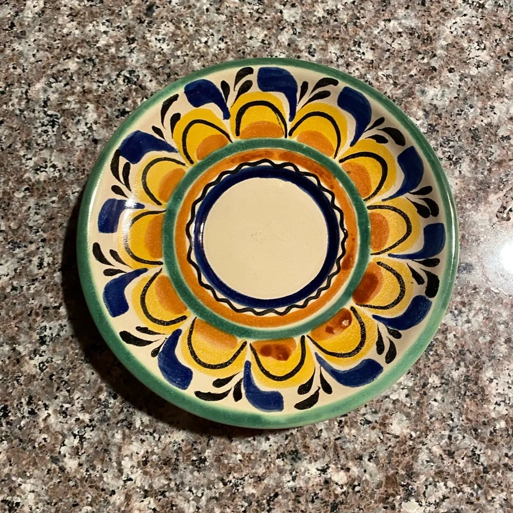 Gorky Gonzalez Hand Painted Talavera Plate